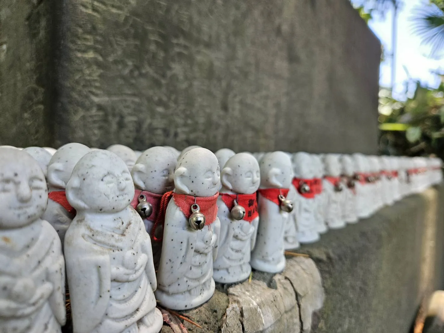 Jizo in red
