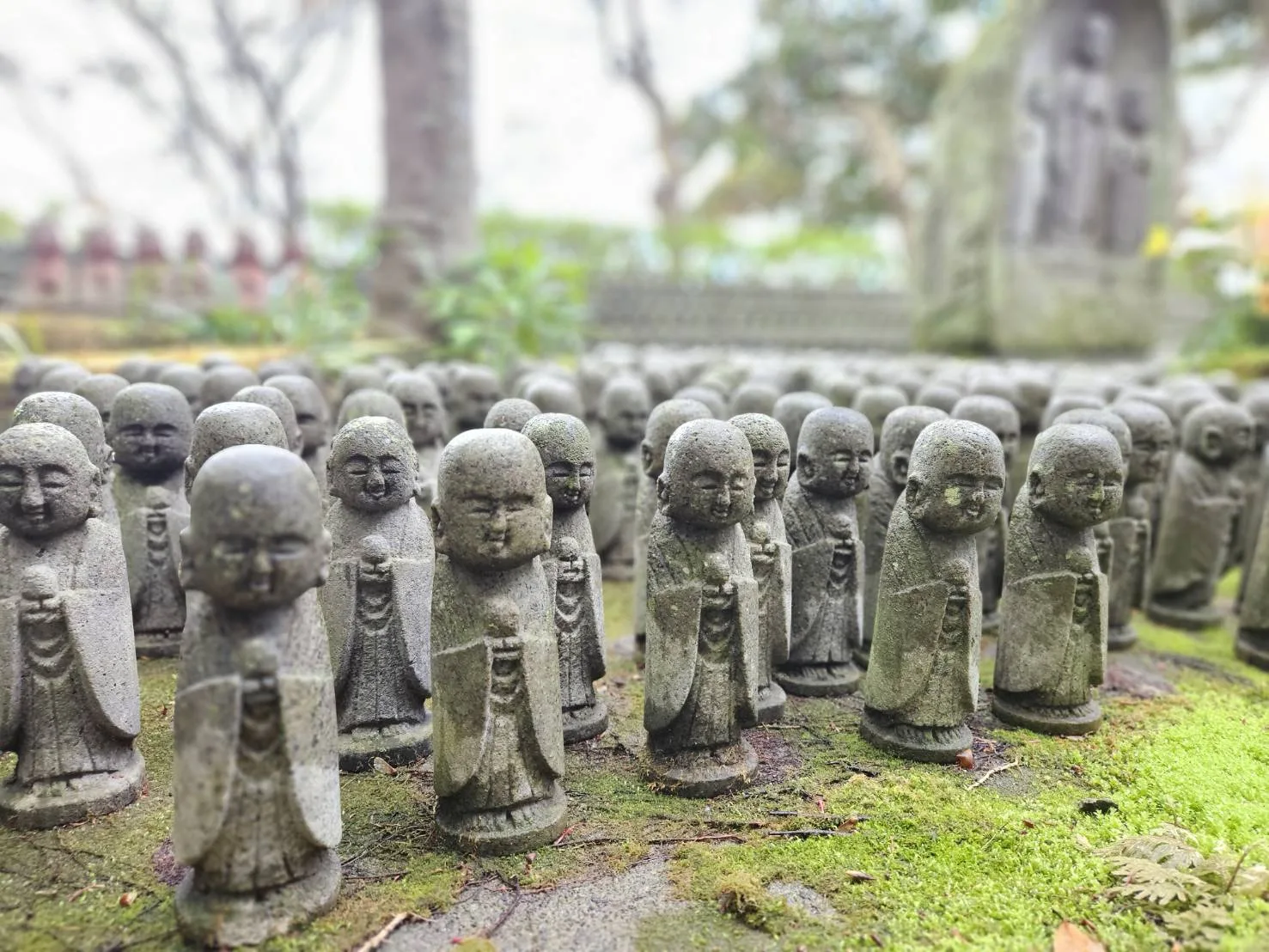 Jizo statues