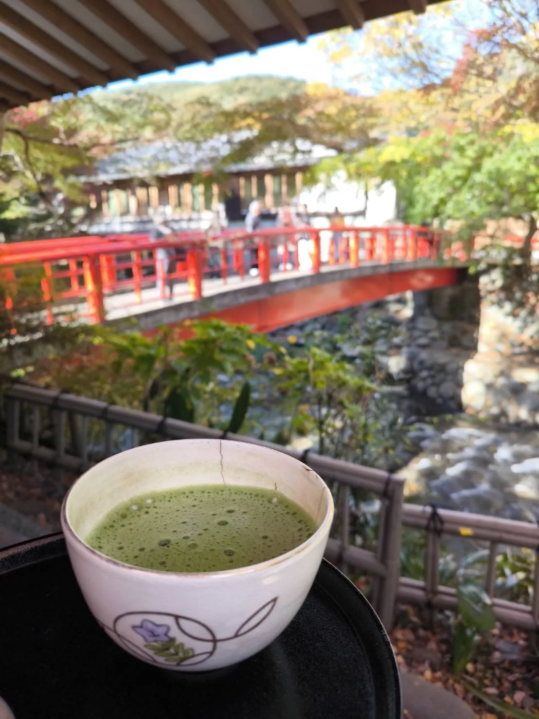 Matcha by the bridge